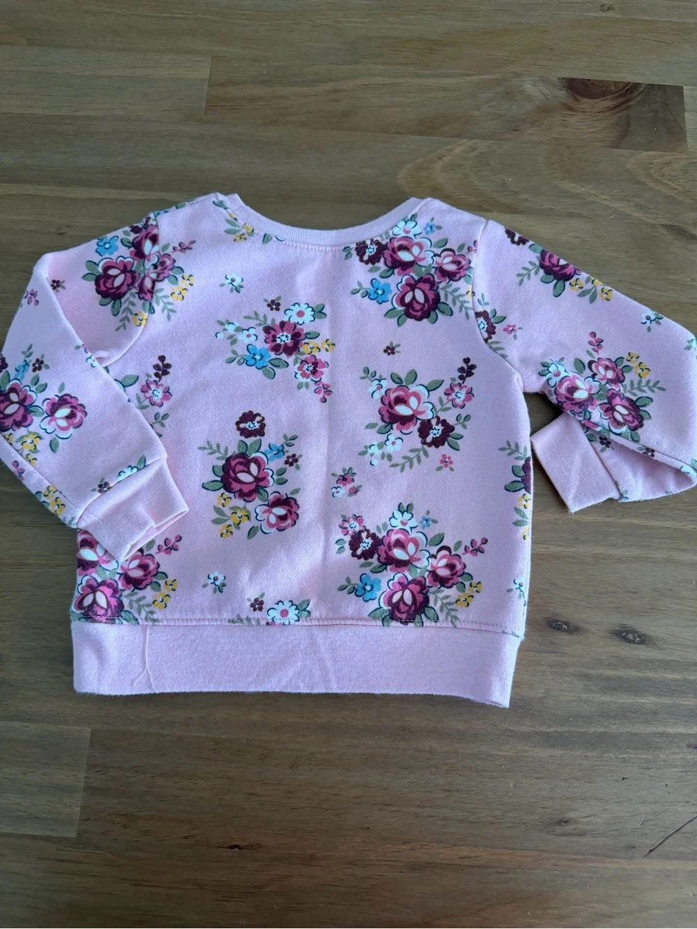 Garanimals Pink Floral Crewneck Sweatshirt Size 18M